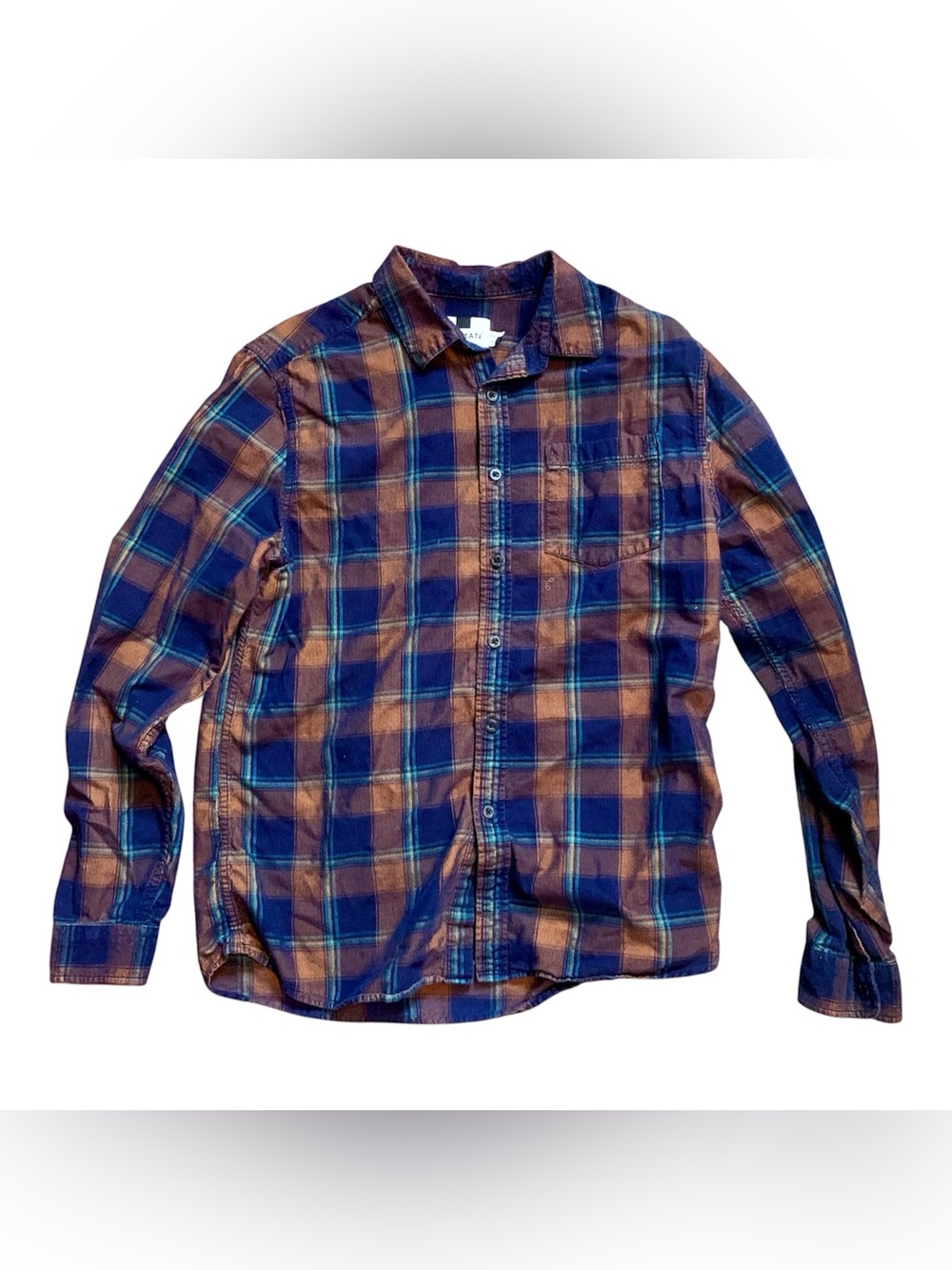 Topman Button-Down Plaid Shirt